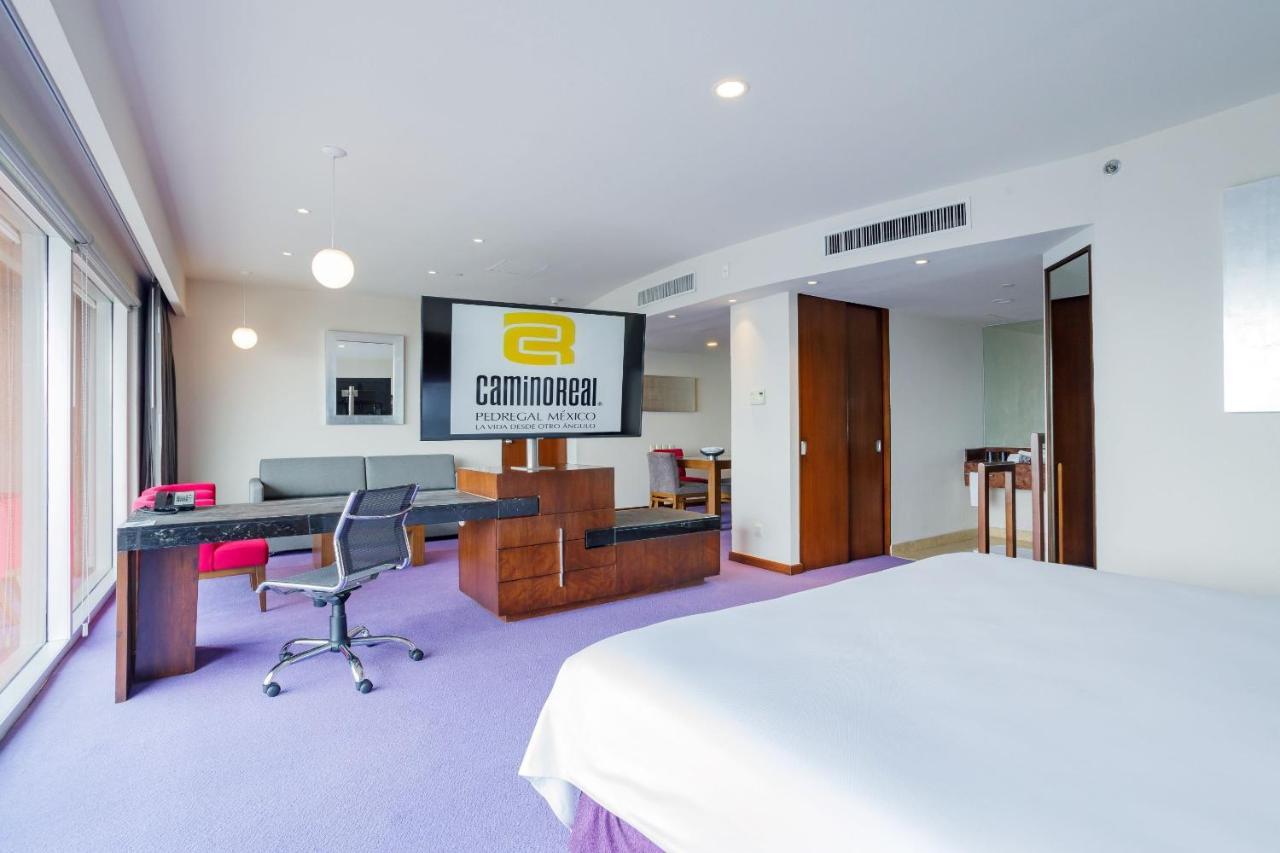 فندق كامينو ريال بيدريجال ميكسيكو مدينة مكسيكو المظهر الخارجي الصورة A room at the hotel